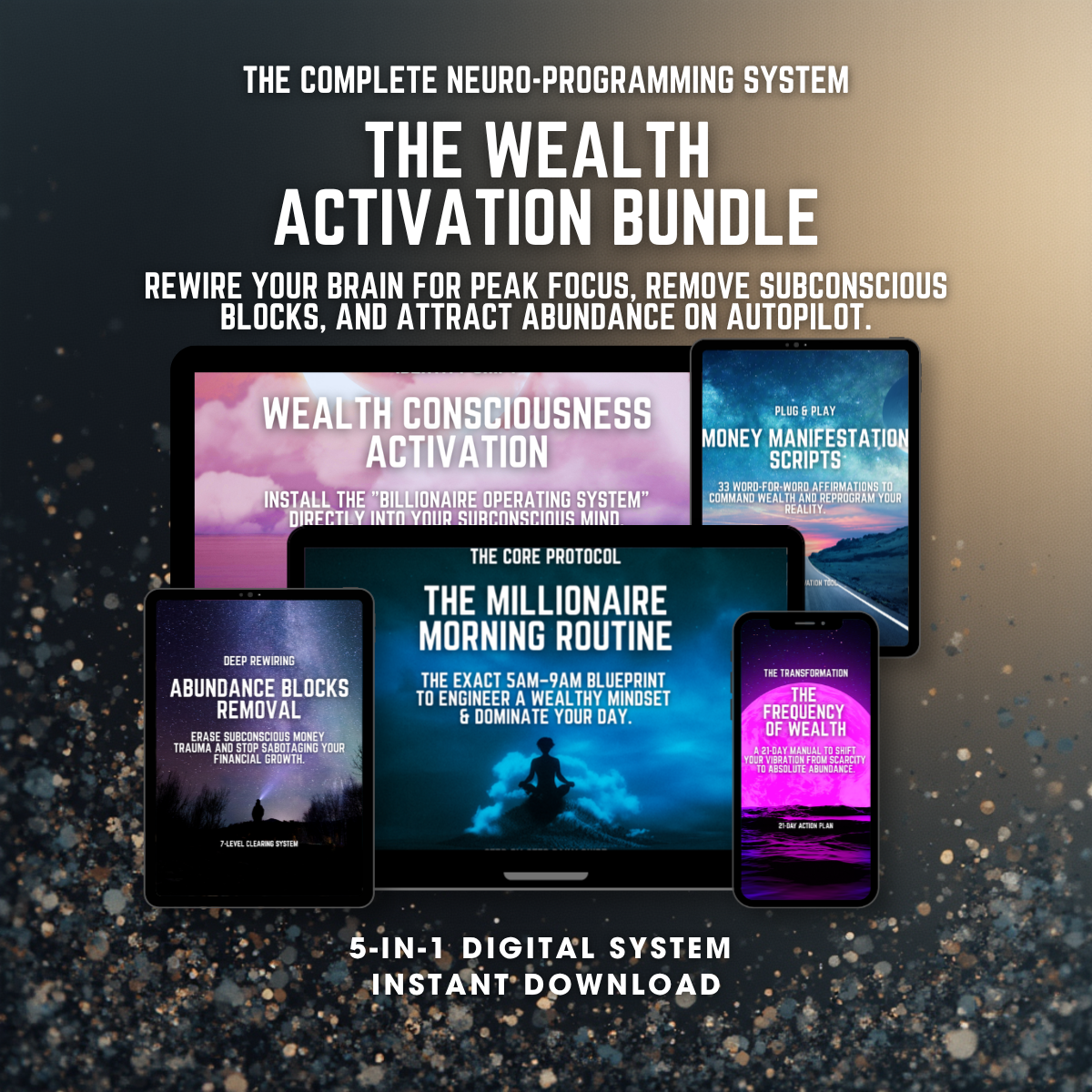 The Ultimate Wealth Activation System (5-in-1 Bundle)