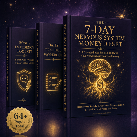 The 7-Day Nervous System Money Reset — Complete Digital Program (64 Pages)