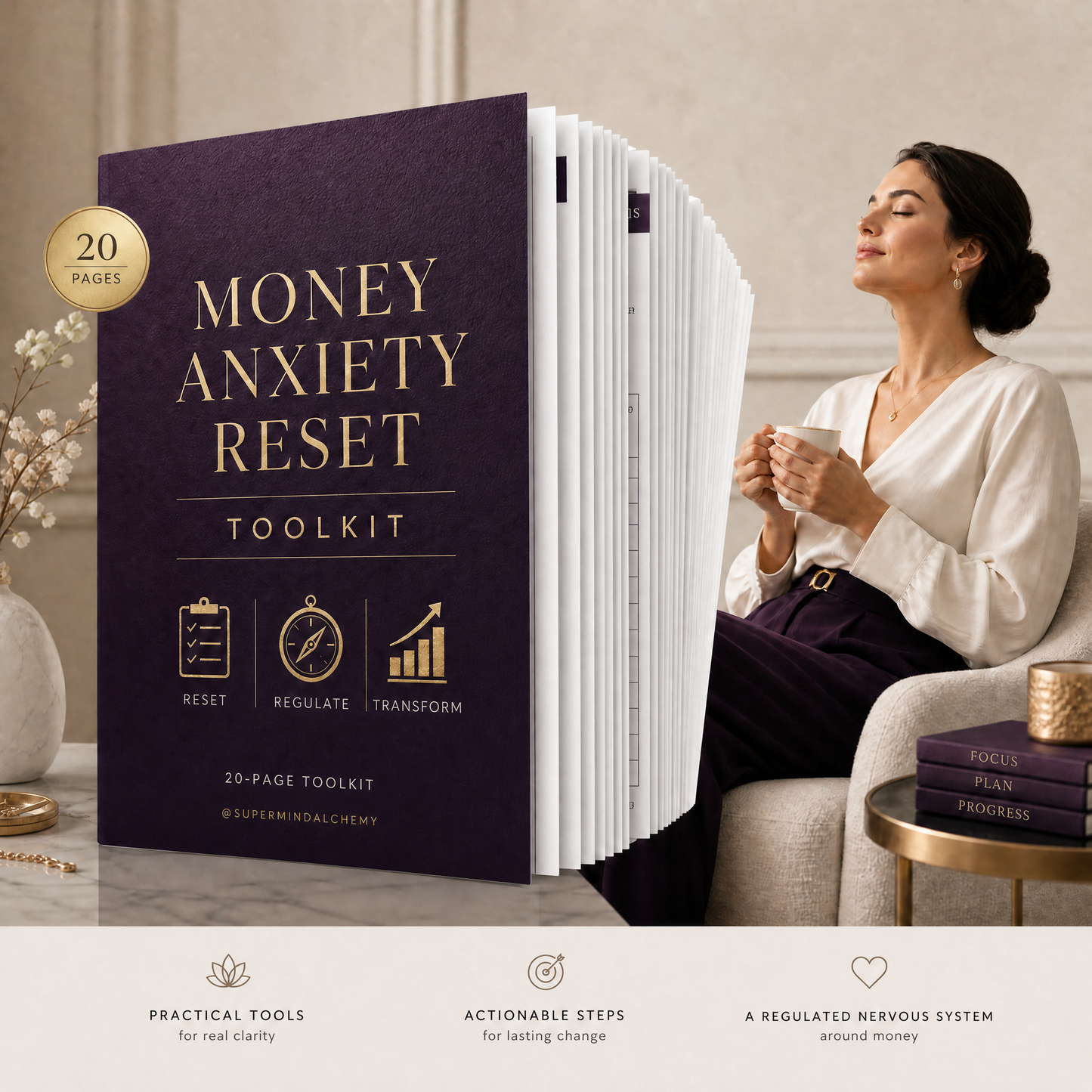 The Money Anxiety Reset Toolkit — Free 20-Page PDF Guide