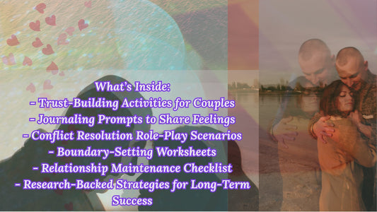 Ultimate Relationship Workbook & Digital Toolkit | Couples Communication, Trust, Boundaries, Conflict Resolution